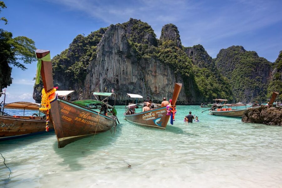 From Phi Phi: Full Day Longtail Tour Maya Bay & Snorkeling - Loh Samah Bay and the Maya Bay visit