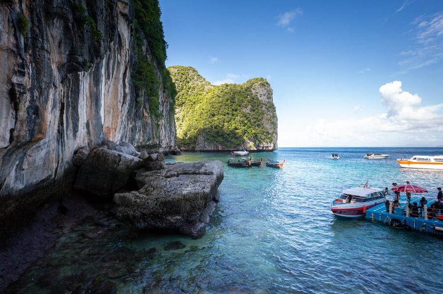 From Phi Phi: Full Day Longtail Tour Maya Bay & Snorkeling - Shark Point: a rewarding but weather-dependent swim