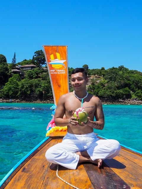 From Phi Phi: Full Day Longtail Tour Maya Bay & Snorkeling - Monkey Beach and Viking Cave begin the circuit
