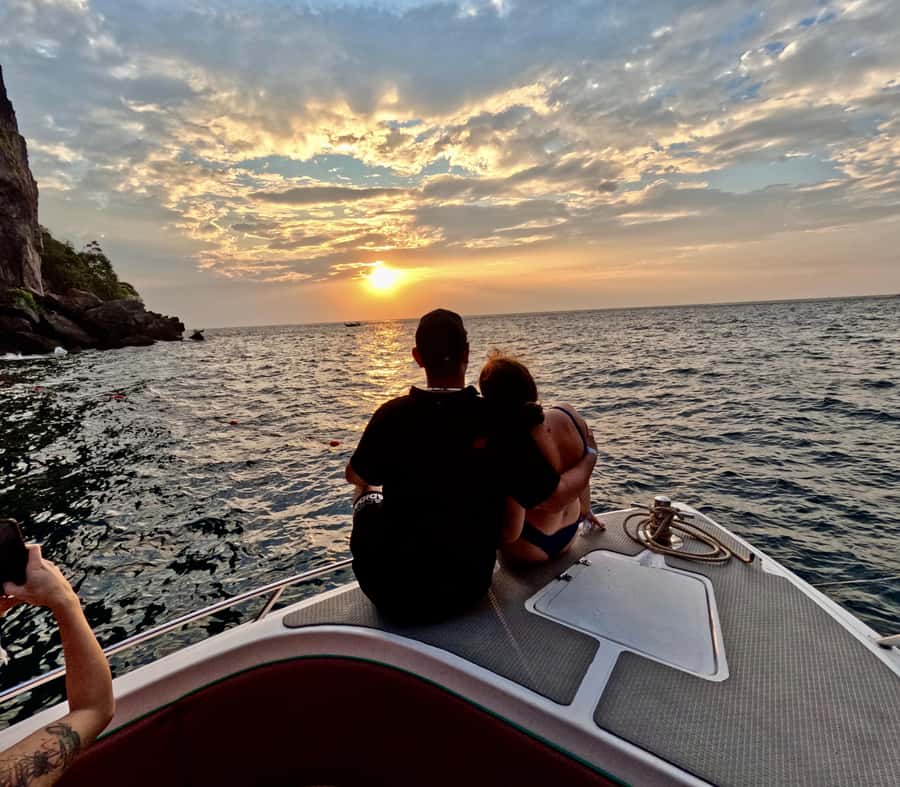 From Phi Phi Island: Maya Bay Sunset & Plankton by Speedboat - Key points at a glance