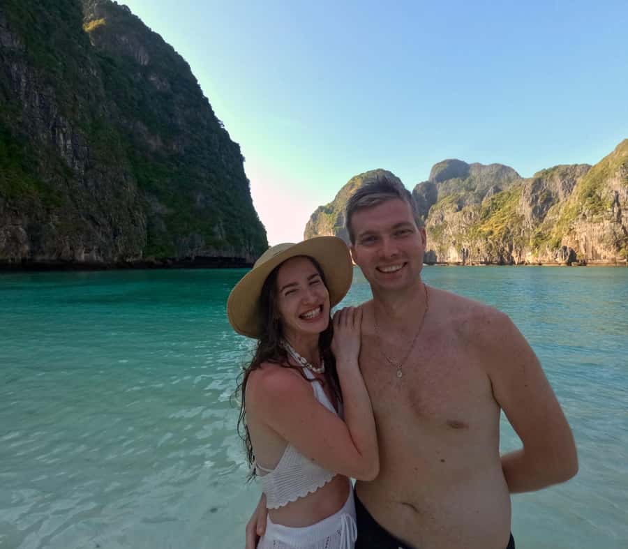 From Phi Phi Island: Maya Bay Sunset & Plankton by Speedboat - Viking Cave and the rules at Maya Bay
