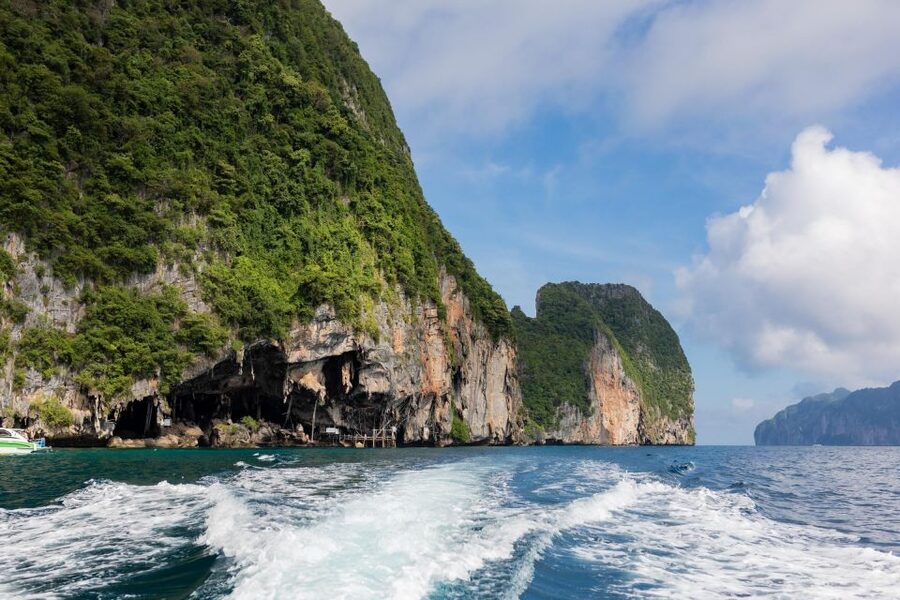 From Phi Phi Island: Maya Bay Sunset & Plankton by Speedboat - The night swim with glowing plankton