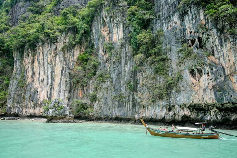 From Phi Phi : Splash & Explore – Half-Day Tour By longtail - Loh Samah Bay for another look below the surface