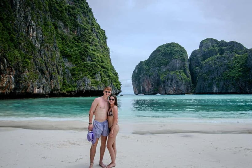 From Phi Phi : Splash & Explore – Half-Day Tour By longtail - Meeting at McDonald’s and getting organized
