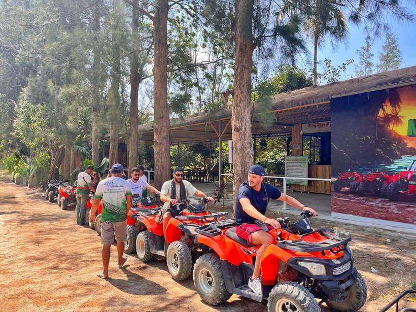 From Phuket: ATV Scenic Routes with Karon and Patong Views - Riding through plantations and rough hill tracks