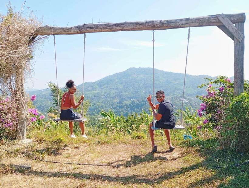 From Phuket: ATV Scenic Routes with Karon and Patong Views - The Patong and Karon viewpoints