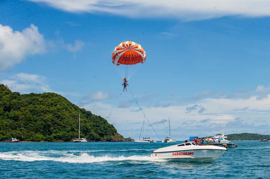 From Phuket: Coral Island Kahung Beach Speedboat Trip - Chalong Pier to Coral Island in 15 minutes