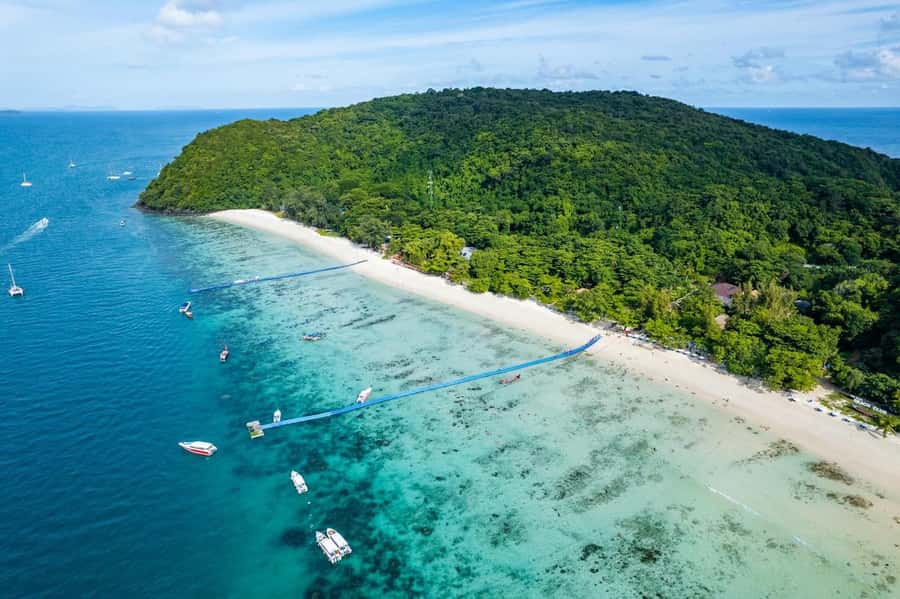 From Phuket: Coral Island Kahung Beach Speedboat Trip - The morning pickup from Phuket