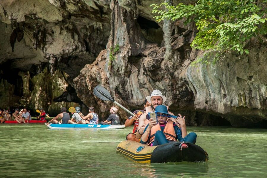 From Phuket: James Bond and Phang Nga Bay Tour by Speedboat - Naka Island for swimming and a slower finish