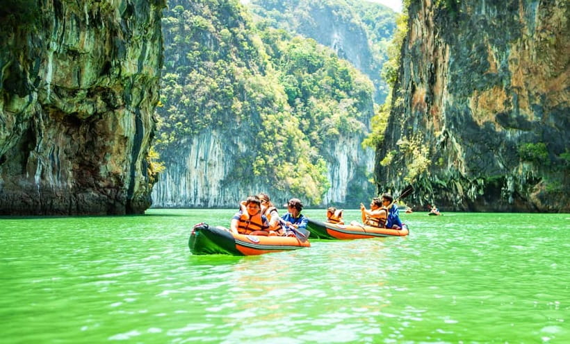 From Phuket : James Bond Island by Bigboat & Canoe Adventure - Pickup from Phuket and the run to Ao Po Pier