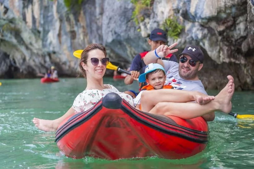 From Phuket : James Bond Island by Bigboat & Canoe Adventure - The big boat gives you time to enjoy the bay