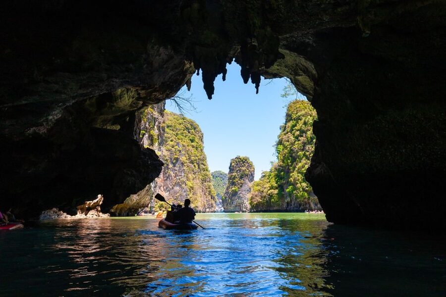 From Phuket: Phang Nga Bay and Canoeing Tour by Big Boat - What the day feels like from start to finish