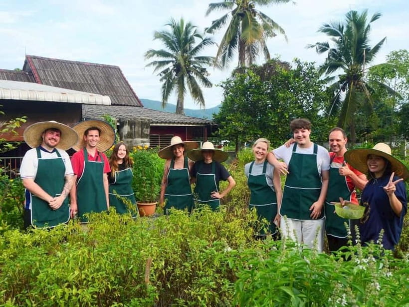 Half-Day Thai Cooking Class on a Local Farm Near Chiang Mai - Time to cool off by the swimming pool