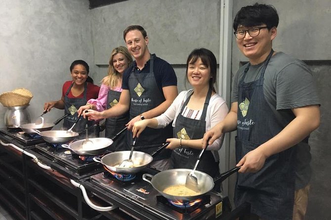 Hands on Thai Cooking Class and Market Tour - A clean, organized setting for beginners