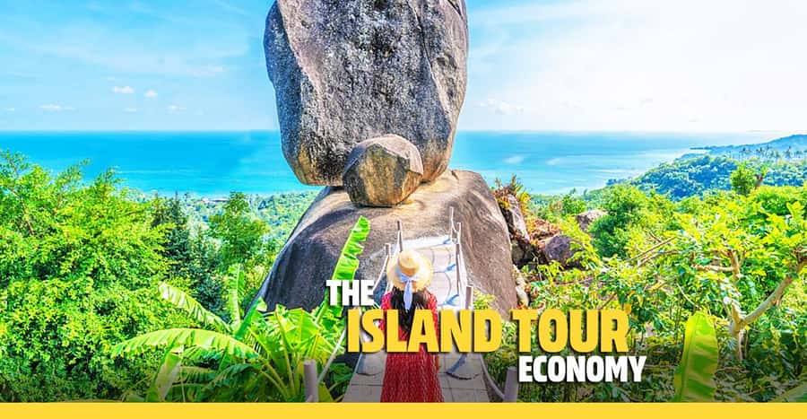 ISLAND TOUR ECO AROUND KOH SAMUI HALF DAY RARE SIGHTSEEING - Lad Koh Viewpoint and the Gulf of Thailand