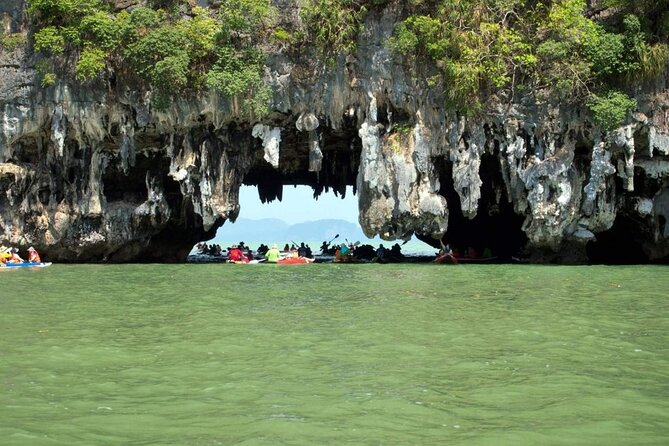 James Bond Island Adventure Tour from Khao Lak including Sea Canoeing & Lunch - Sea canoeing at Lod Cave