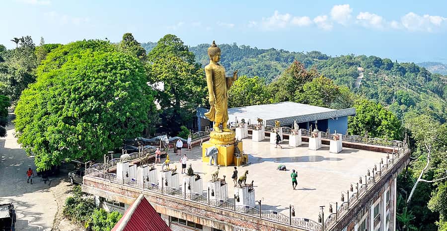 Jeep Tour Koh Samui Jungle Safari Full Day Adventure - Guan Yu Shrine and the island’s Chinese connection