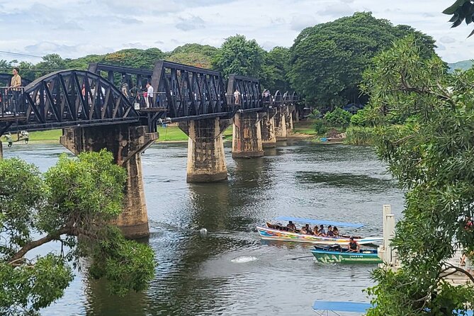 Kanchanaburi Full Day Tour: River Kwai and Erawan Falls - Guides, Vehicles, and the Small Group Question