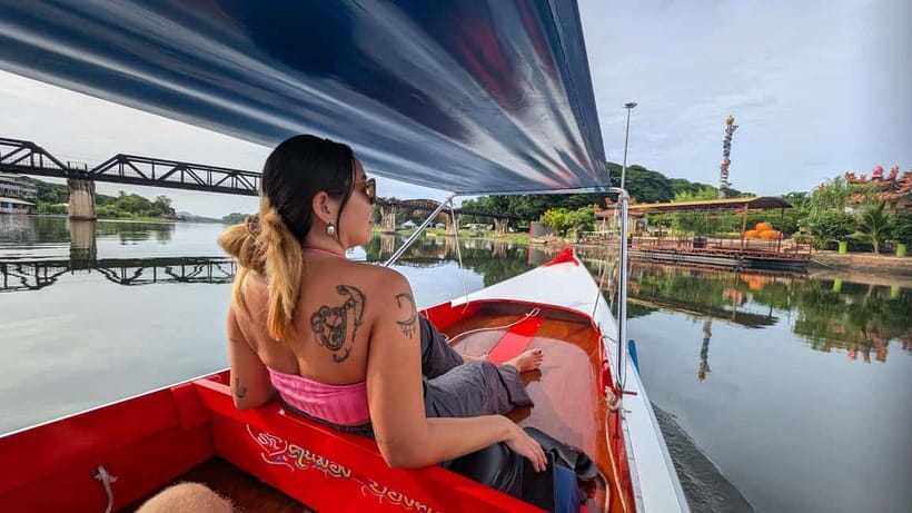 Kanchanaburi: River Kwai Scenic Tour by Private Longtail - Seeing the bridge from the river