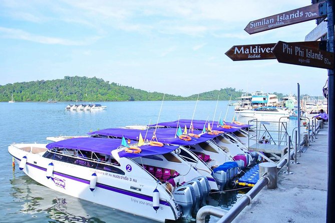 Khao Lak: Wow Andaman Snorkeling Trip to Similan Islands - The speedboat crossing: useful, fast, and noisy