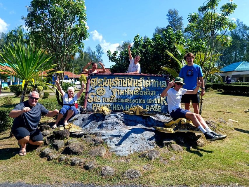 Khaolak: Bamboo Rafting, Waterfalls, and Turtle Conservation - Meeting turtles at the Sea Turtle Conservation Center