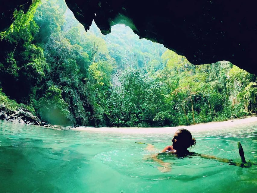 Ko Lanta: Emerald Cave and 4 Islands Tour by Longtail Boat - Koh Chueak snorkeling, the first water stop
