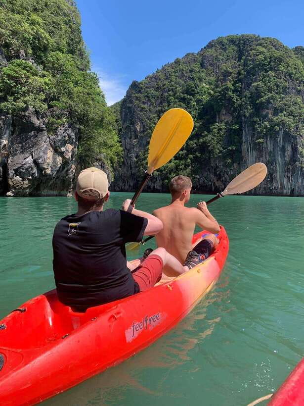 Ko Lanta: Half-Day Kayaking, Talabeng, Sea Cave & Mangrove - Kayaking around Talabeng Island