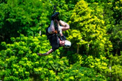 Sky-High Zipline & Wang Sai Waterfall Views