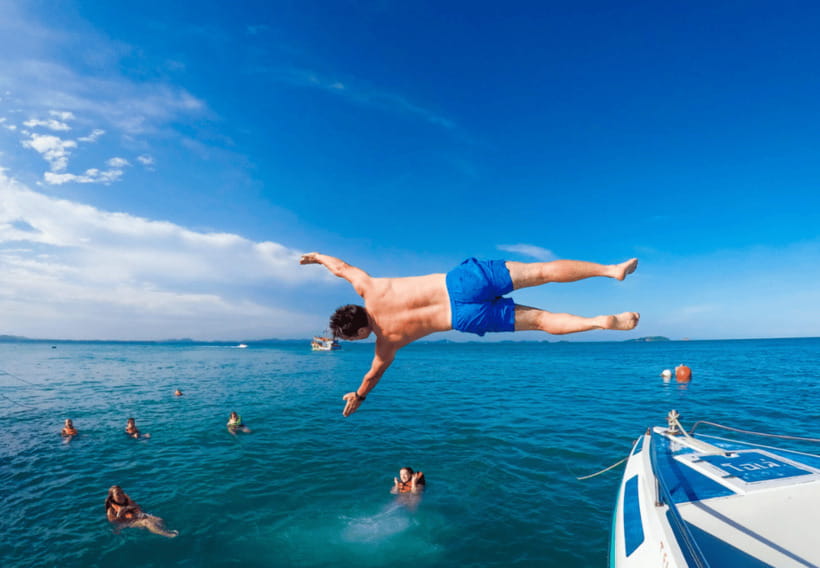 Ko Samet: 5 or 6 Islands Snorkeling Tour with Lunch Option - Koh Kudi and the first swim