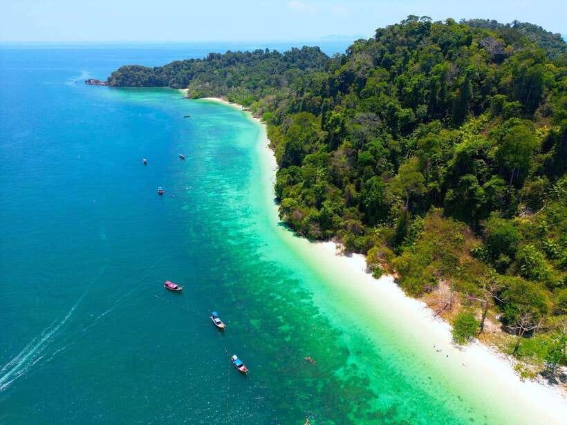 Koh Lanta: 4 Islands, Emerald Cave & Koh Kradan by Speedboat - A full island day from Koh Lanta Yai