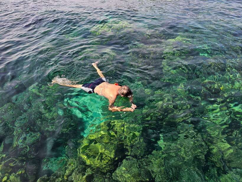 Koh Lanta: Koh Rok and Koh Haa Snorkeling Adventure - The final hour at Koh Haa’s five islands