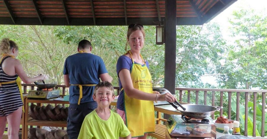 Koh Lanta: Lunch Course at Lanta Thai Cookery School - The garden gives the recipes a sense of place