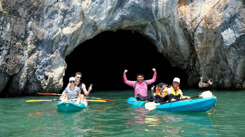 Koh Lanta: Sea Cave Kayaking and Talabeng Island Tour - Guide quality and the pace of the outing