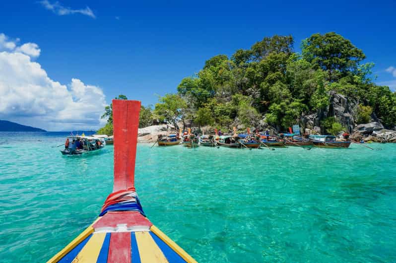 Koh Lipe: 7 Island Snorkeling Trip by Longtail Boat w/ Lunch - Koh Hin Son: cliffs before coral