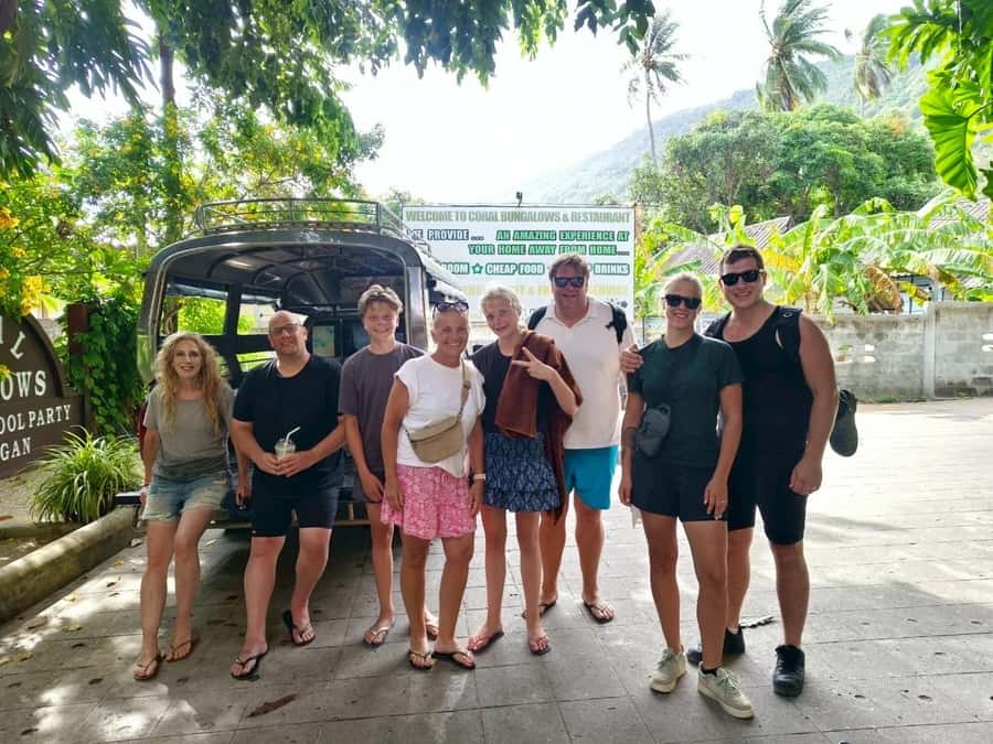 Koh Phangan Shared Road Trip by Mingalaba road trip - Why a shared 4WD is a smart way to see Koh Phangan