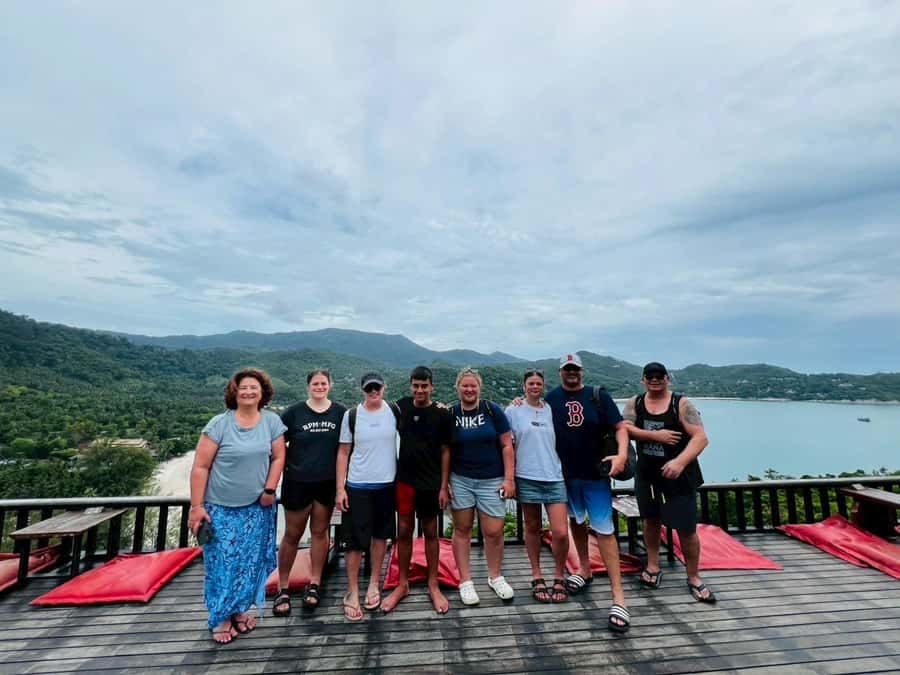 Koh Phangan Shared Road Trip by Mingalaba road trip - Than Sadet waterfall and the natural pool