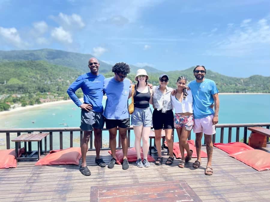 Koh Phangan Shared Road Trip by Mingalaba road trip - Beaches, viewpoints, and the choice of Haad Yao or Haad Rin