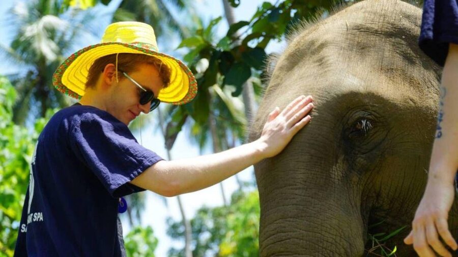 Koh Samui: 4x4 Sightseeing Safari & Elephant Sanctuary Tour - Hin Ta and Hin Yai Rocks, with a story attached