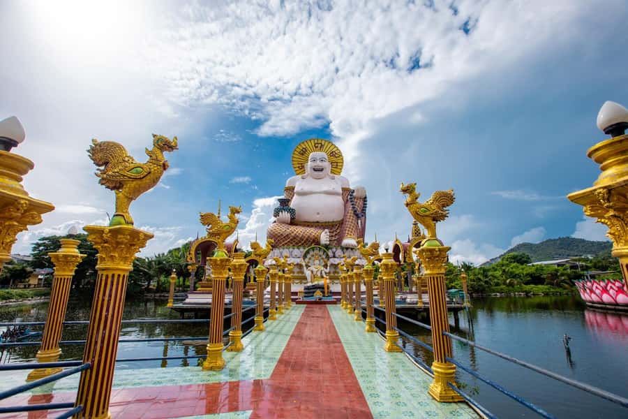 Koh Samui Adventure: Hidden Gems & 4x4 Safari Tour /w Lunch - Wat Teepangkorn and Koh Samui’s highest views