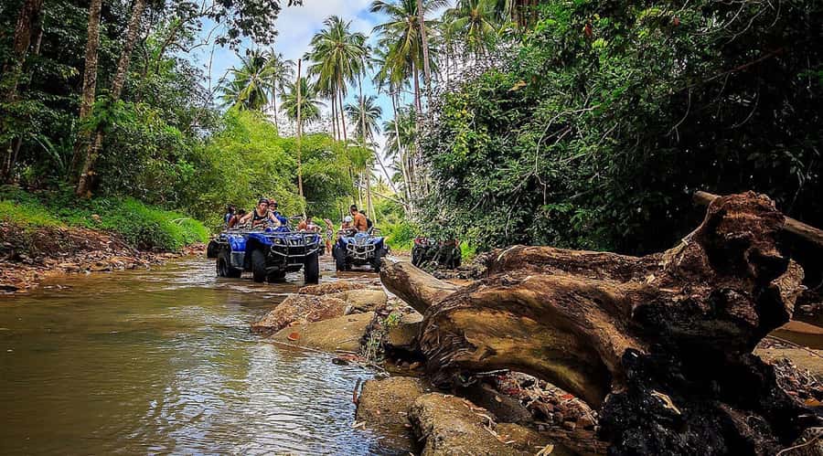Koh Samui: ATV Quad Bike Safari Tour - The Terrain: Rocks, Roots, Slopes, and Rivers
