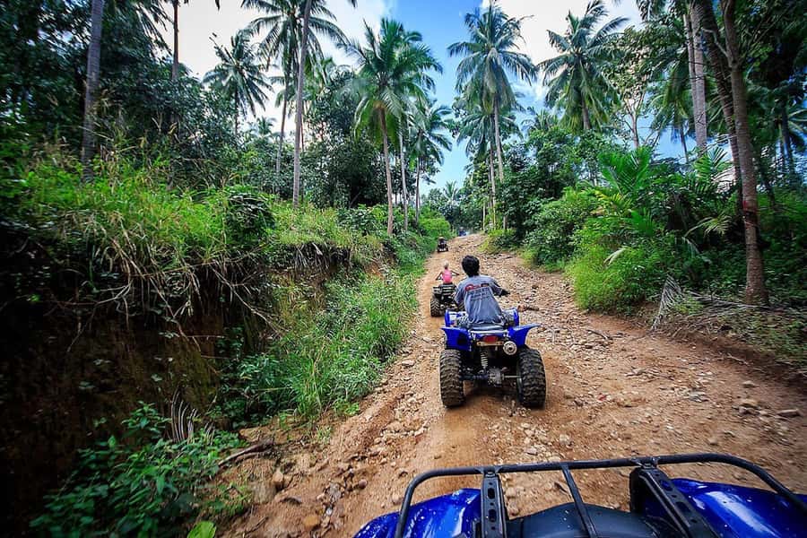 Koh Samui: ATV Quad Bike Safari Tour - From Hotel Pickup to the Jungle Trails