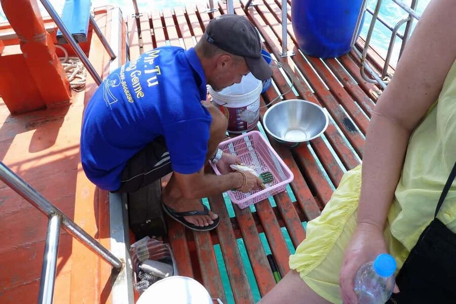 Koh Samui: Fishing Day Tour by Escort Boat with Mr. Tu - A 15-minute safety briefing at Phu Yai Non Pier