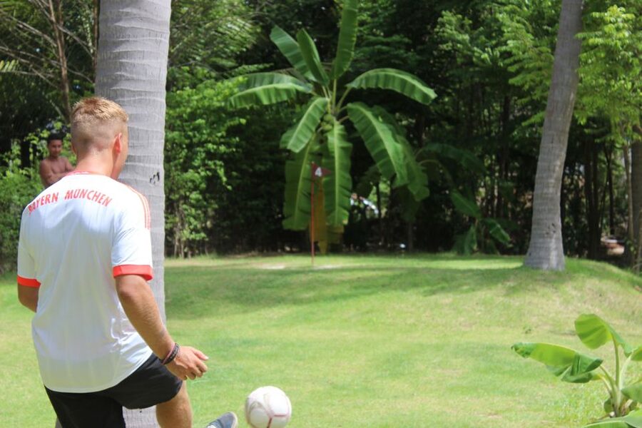 Koh Samui: Football Golf & Botanical Gardens - Finishing Holes 12 to 18