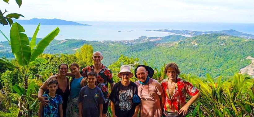 Koh Samui Jungle Adventure: 4x4 Off-Road Safari & Lunch - Cooling off at Namuang Waterfall