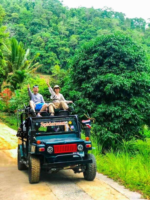 Koh Samui Jungle Adventure: 4x4 Off-Road Safari & Lunch - A quiet pause at the mummified monk