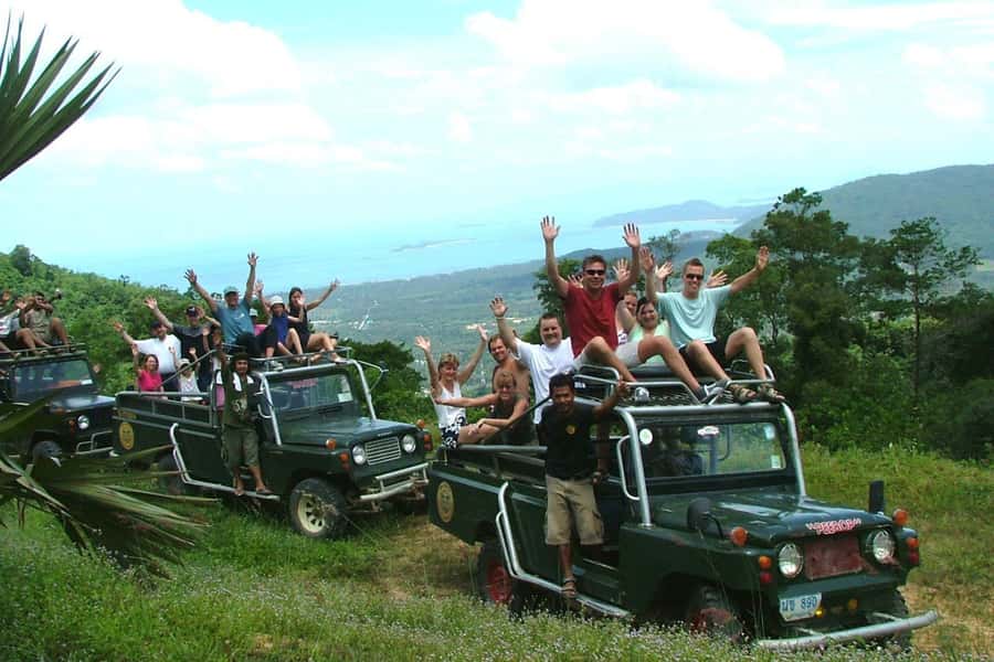 Koh Samui: Mr.Ung's 4WD Wild Jungle Safari Tour with Lunch - Grandfather and Grandmother Rocks in 15 minutes