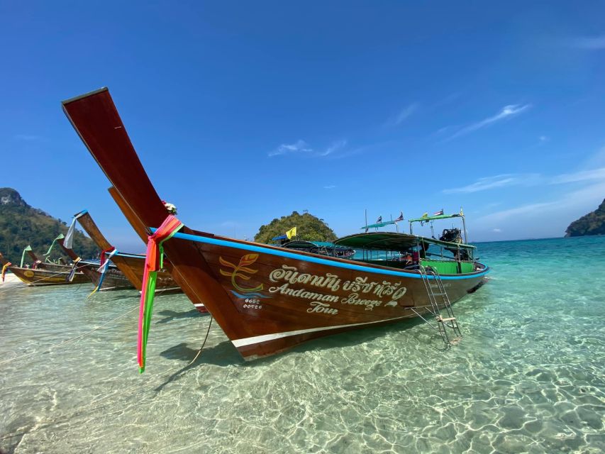 Krabi 4 Island One Day Tour by Speed boat or Longtail boat - Key points to know before booking