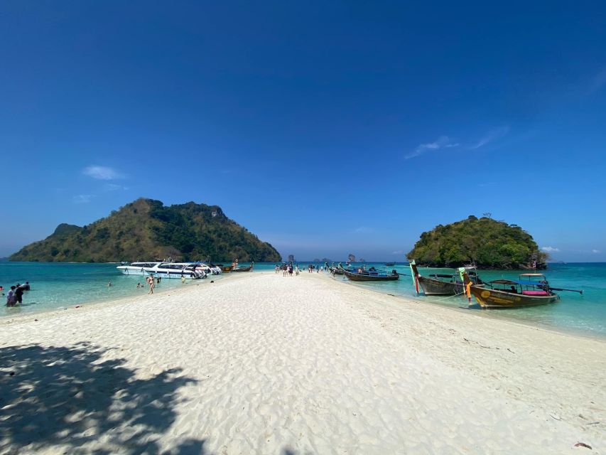 Krabi 4 Island One Day Tour by Speed boat or Longtail boat - Hotel pickup from Ao Nang and the pier