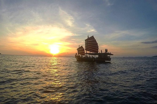 Krabi 4 Island Sunset Snorkeling Cruise + Bioluminescent Swim - Chicken Island: an hour around Krabi’s famous shape