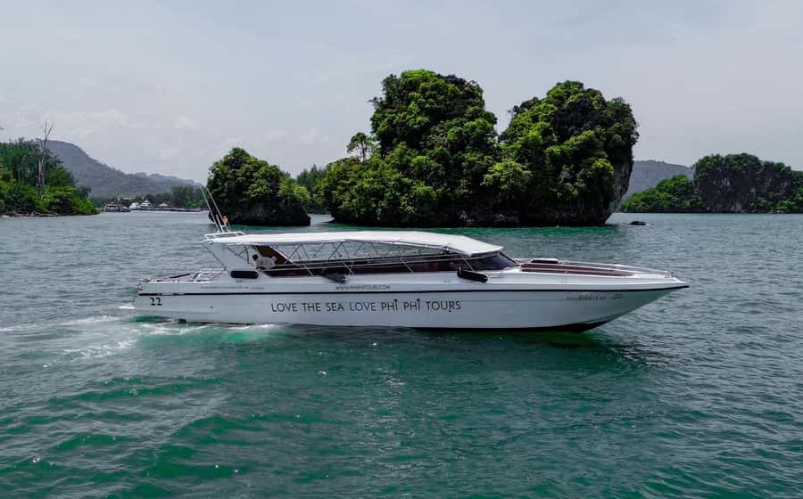 Krabi: 4 Islands Day Tour by Speedboat or Longtail Boat - Chicken Island’s Famous Rock Profile